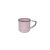 Caneca Esmaltada Rosa Retro Xicara Pequena Good 120ml