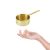 Panelinha Couvert Dourado Mini Panela Finger Food Buffet 120ml