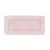 Tapete Passadeira Croche Antiderrapante Rose Rosa 60x120cm