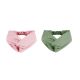 Faixa de Cabelo Bandana Rosa Verde Chef Cozinha Spa 2un