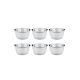 Ramekin Tigela Inox Sobremesa Mini Bolo Sufle Molho 150ml 6un